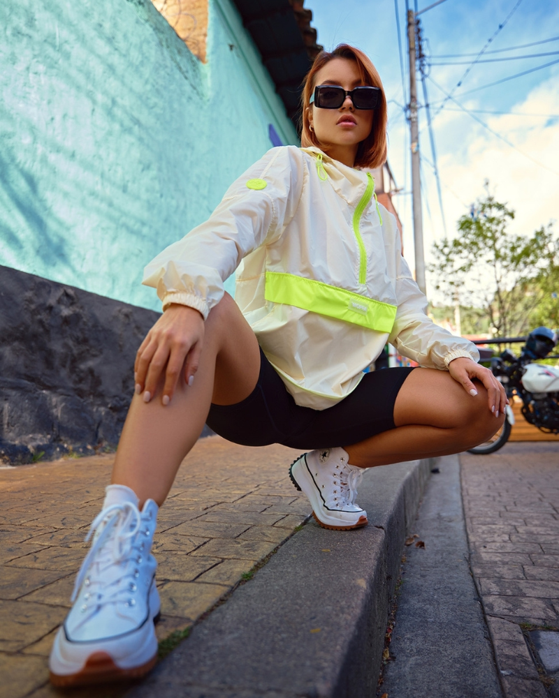 CHAQUETA ACID IVORY ⚠️